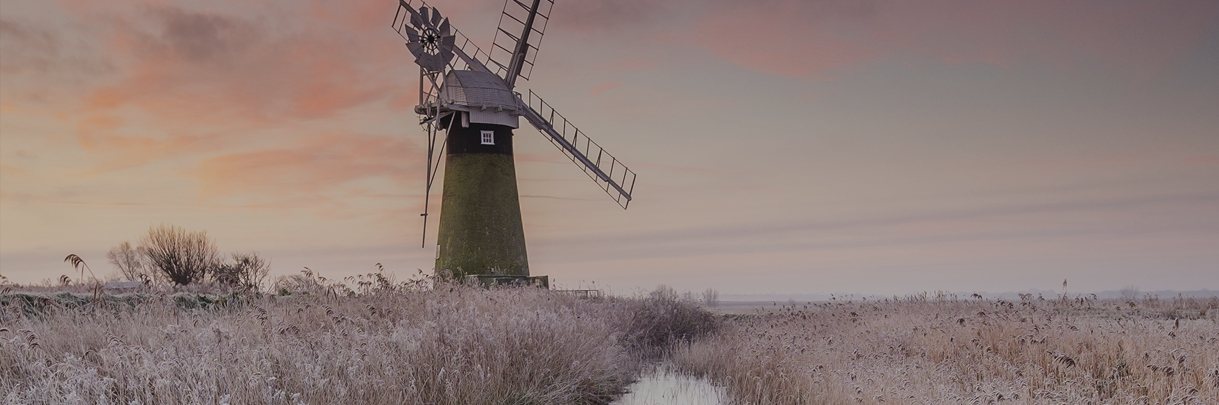#​GetOutside for winter in the Broads banner image