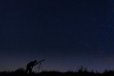 Star gazing in the Brecon Beacons 